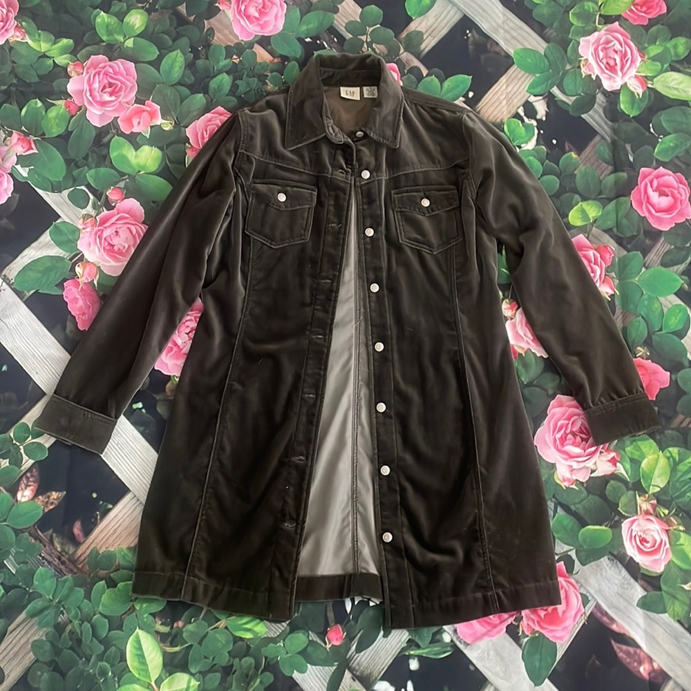 Gap Velvet Jacket